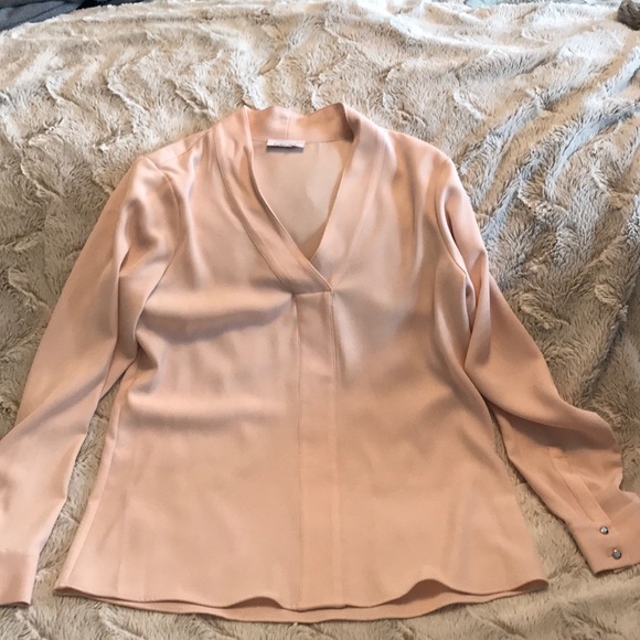 Calvin Klein blush blouse - Picture 1 of 1
